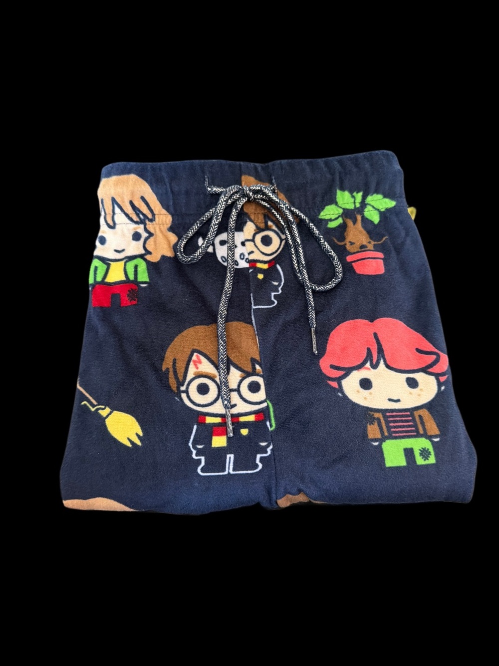 Warner Bros. Harry Potter Navy Fleece Lounge Pants & Snape Snow Globe
